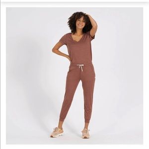 Vuori Pink Jumpsuit